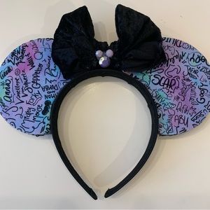 Minnie Mouse Disney Autograph Ears